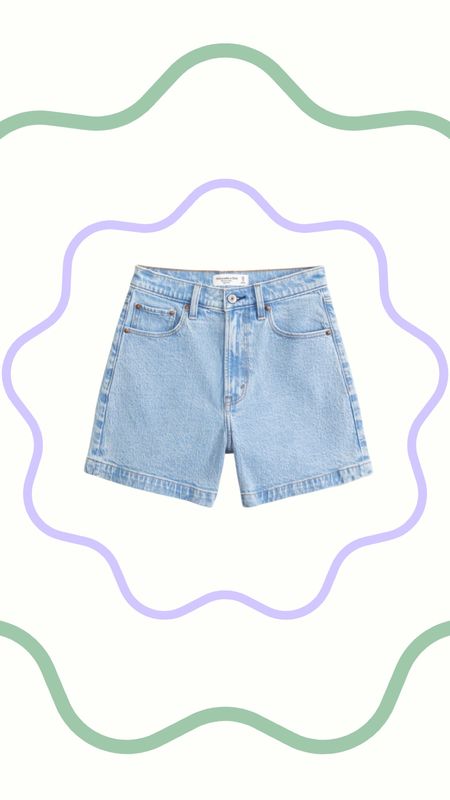 Abercrombie shorts sale is live - 25% off all shorts - loving these high rise “dad shorts” with a longer inseam and classic style 

#LTKSaleAlert #LTKFindsUnder50 #LTKStyleTip