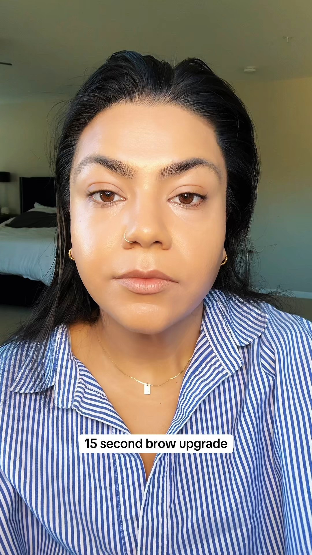 15 second brown transformation 

#LTKBeauty #LTKOver40 #LTKStyleTip