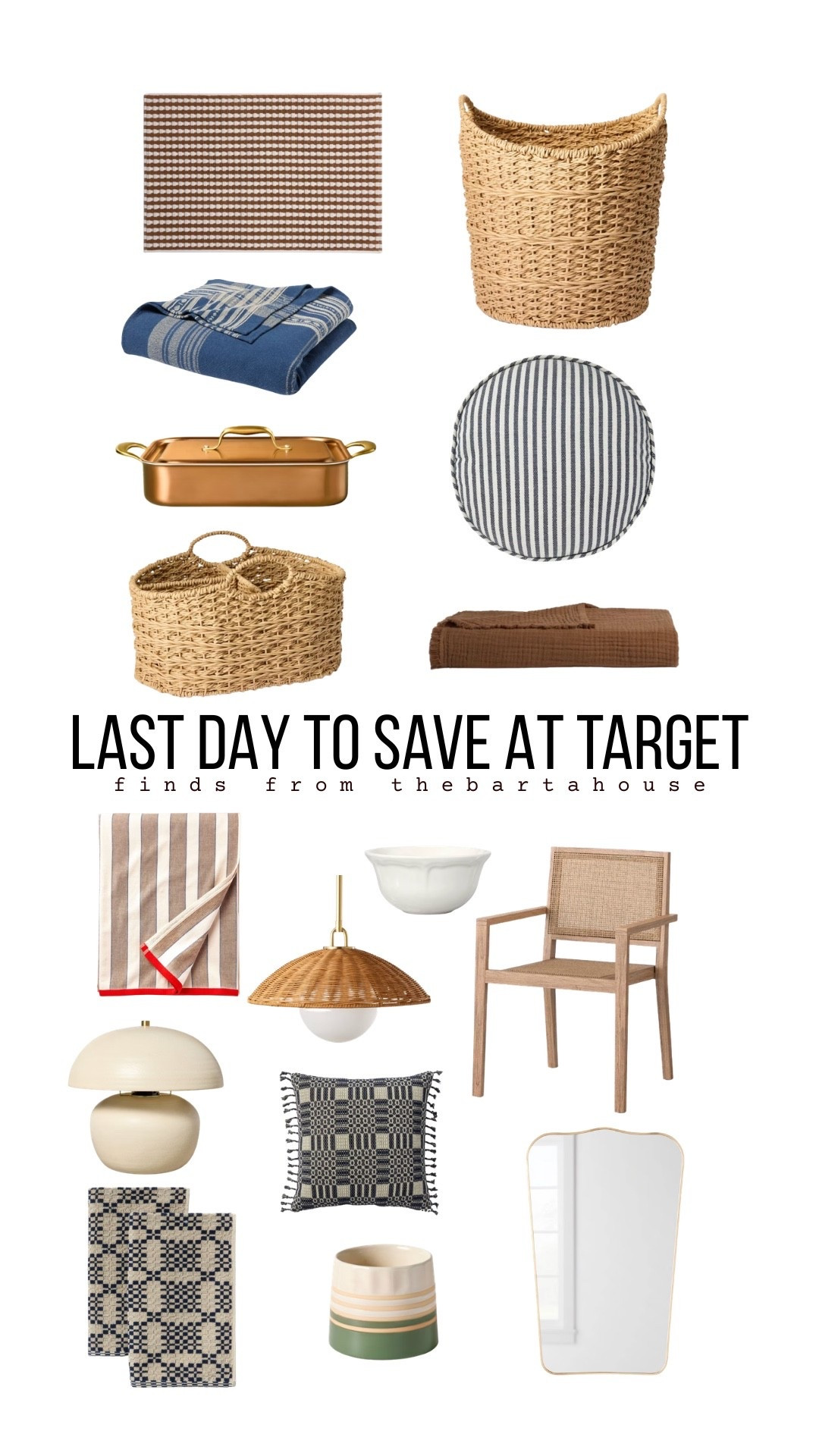 Home decor saving at Target right now, ends today!