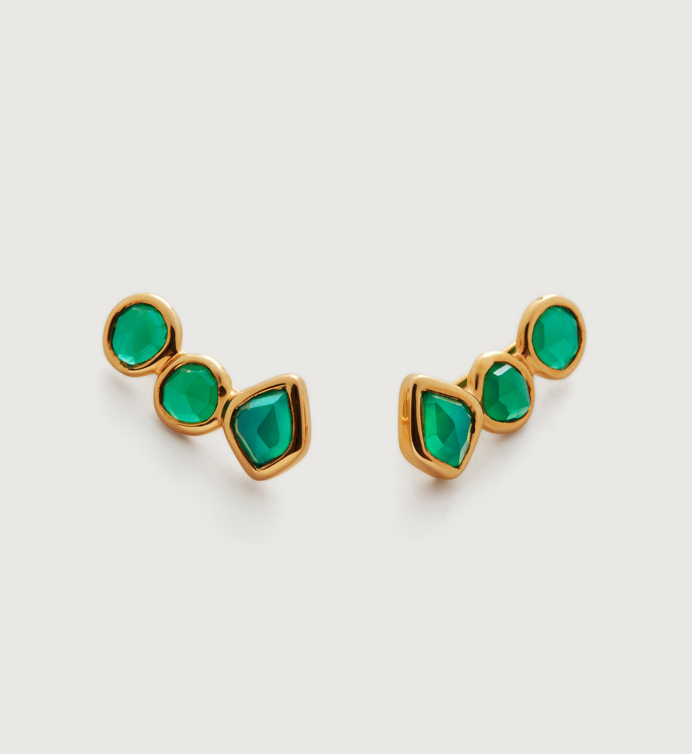 Siren Climber Earrings | Monica Vinader (Global)