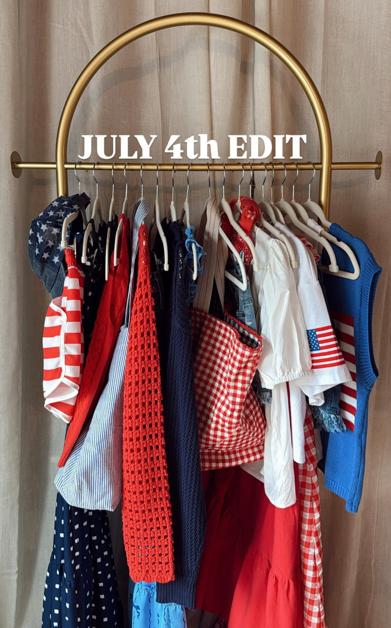 4th of July outfit inspo! ❤️🤍💙

#LTKStyleTip #LTKSummerEdit #LTKFindsUnder50
