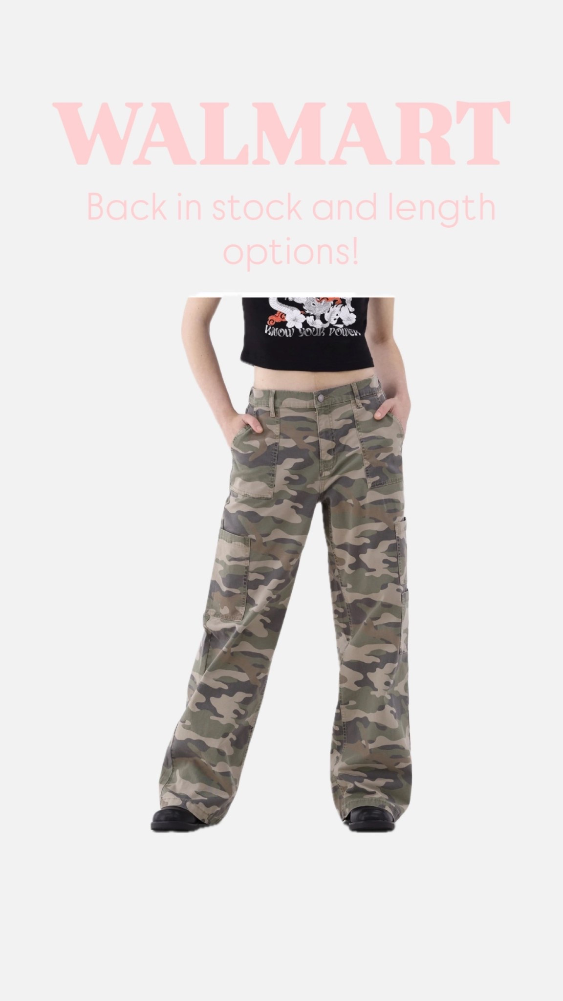 Viral camo cargo pants for $16
