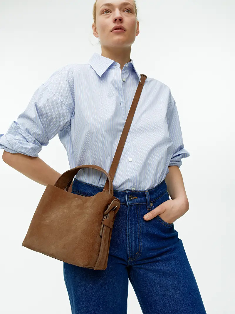 Suede Crossbody Bag | ARKET (US&UK)