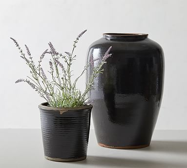 Burke Ceramic Vase and Planter | Pottery Barn (US)