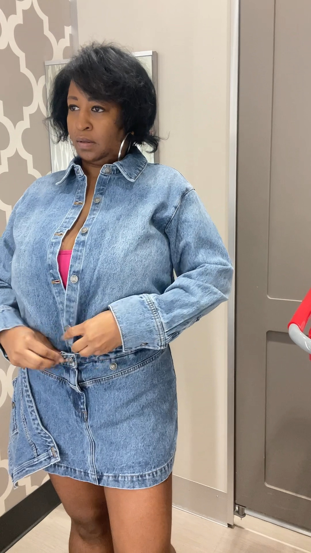 Really cute denim dress @Target from the KBB by Kahlana collection 

#LTKOver40 #LTKTall #LTKmomlife