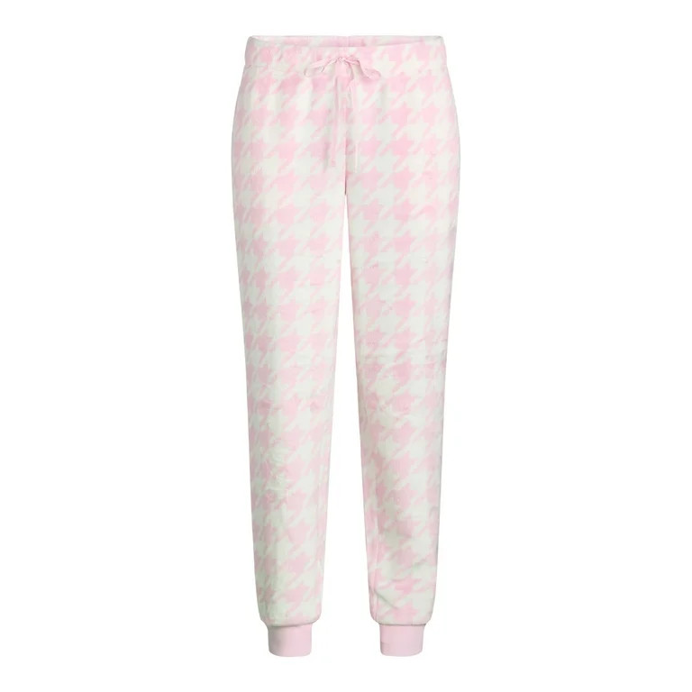 Joyspun Women's and Women's Plus Plush Sleep Jogger Pants, Sizes XS-3X | Walmart (US)