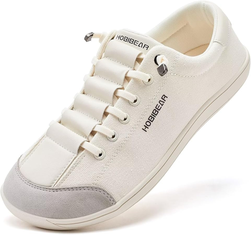 HOBIBEAR Barefoot Minimalist Shoes Womens Mens | Zero Drop | Wide Width Canvas Slip-on Shoes | Amazon (US)