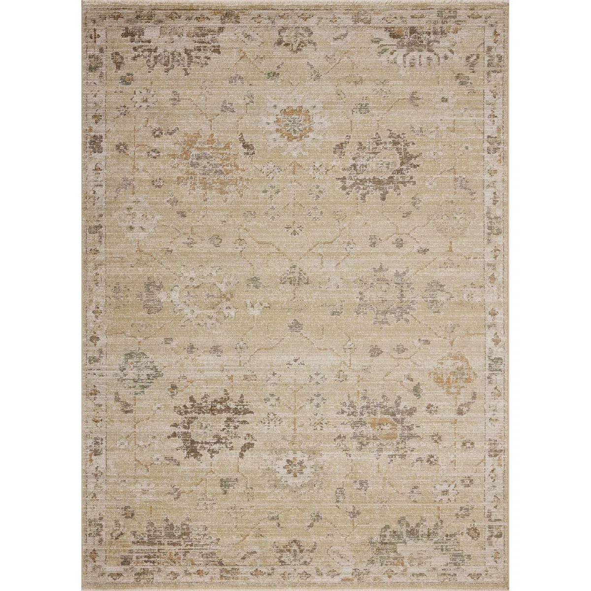 Magnolia Home by Joanna Gaines x Loloi Pace Apricot / Multi Area Rug | Wayfair North America