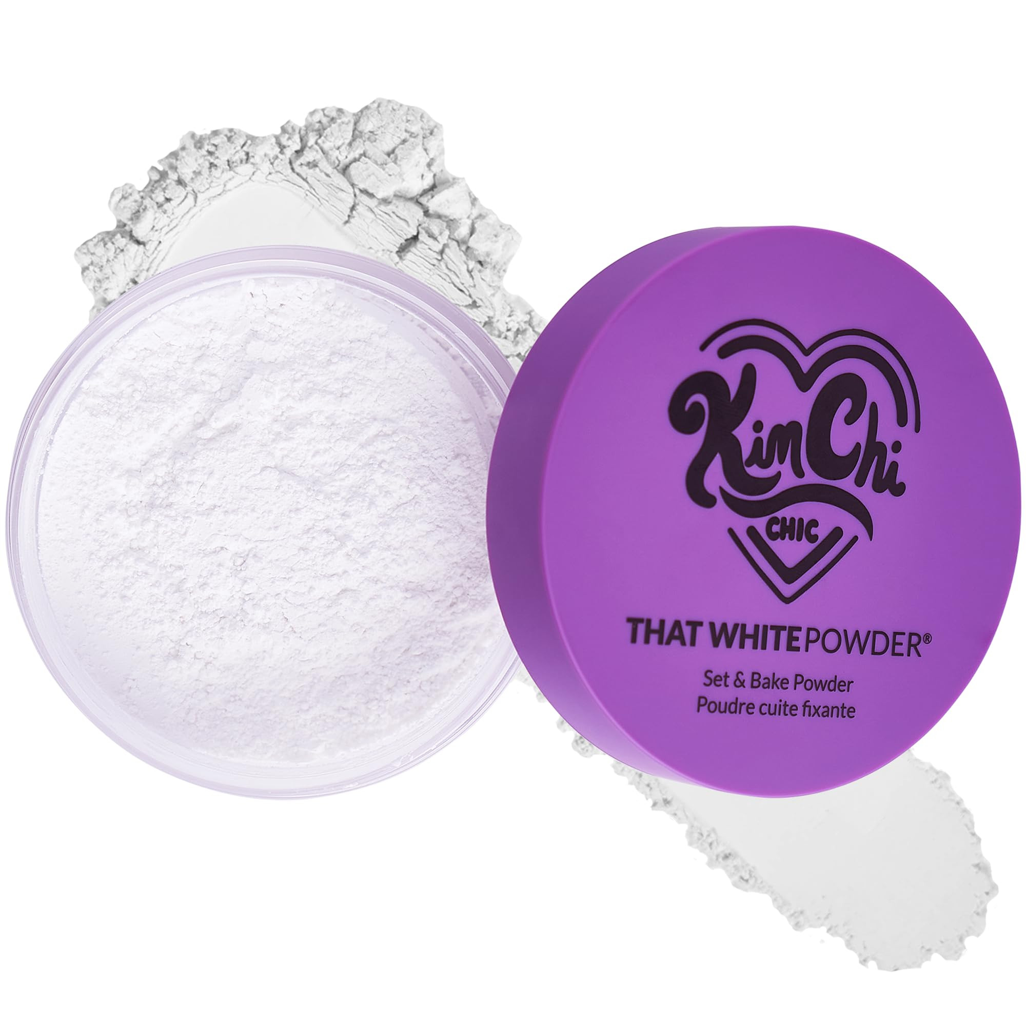 KimChiChic Beauty That WhitePowder Set and Bake Mattifying Setting Powder for Makeup, Extra Fluff... | Amazon (US)