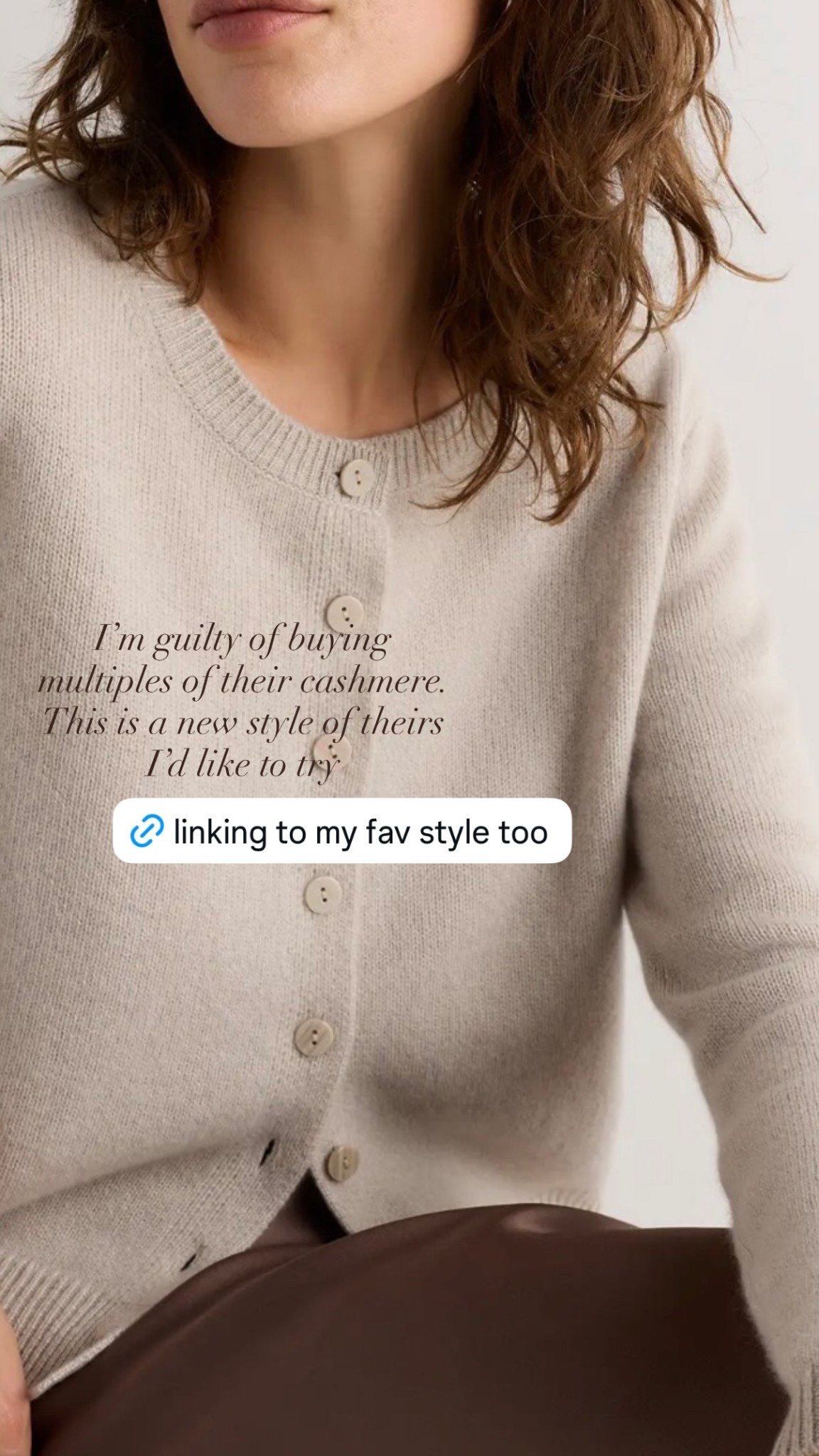 A quality cashmere cardigan under $100 is a must have for fall and winter outfits. 

#Quince
#classicstyle
#OOTD
#falloutfit
#wintersweater