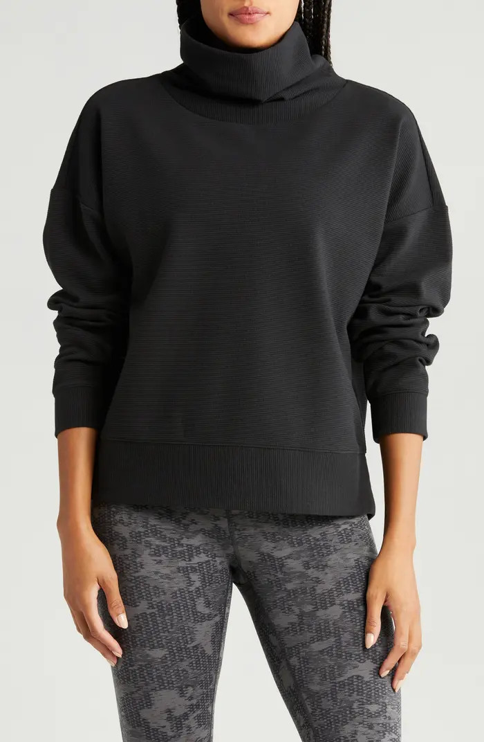 Downtown Ottoman Funnel Neck Sweatshirt | Nordstrom