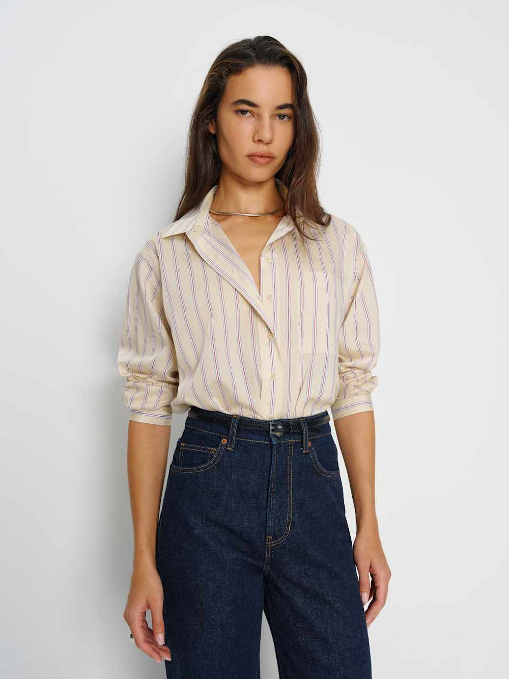 Eli Oversized Shirt | Reformation (Global)