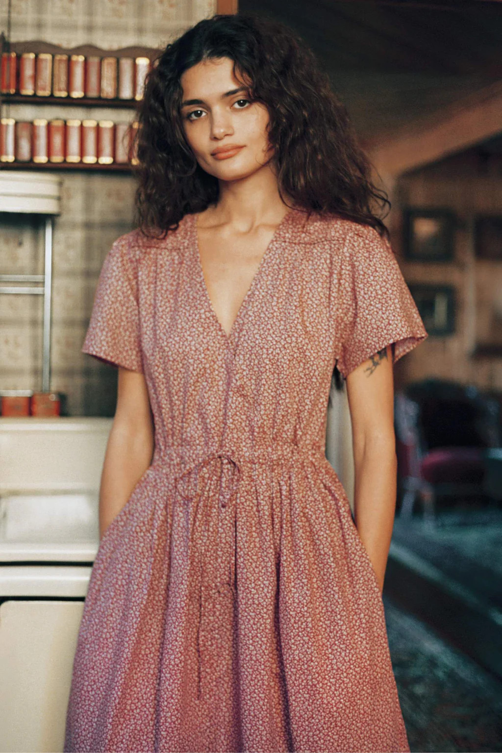 The Dawn Dress | Heart Floral | Christy Dawn