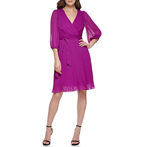 DKNY Women's Dresses Mock Neck, Magnolia, 6 | Amazon (US)