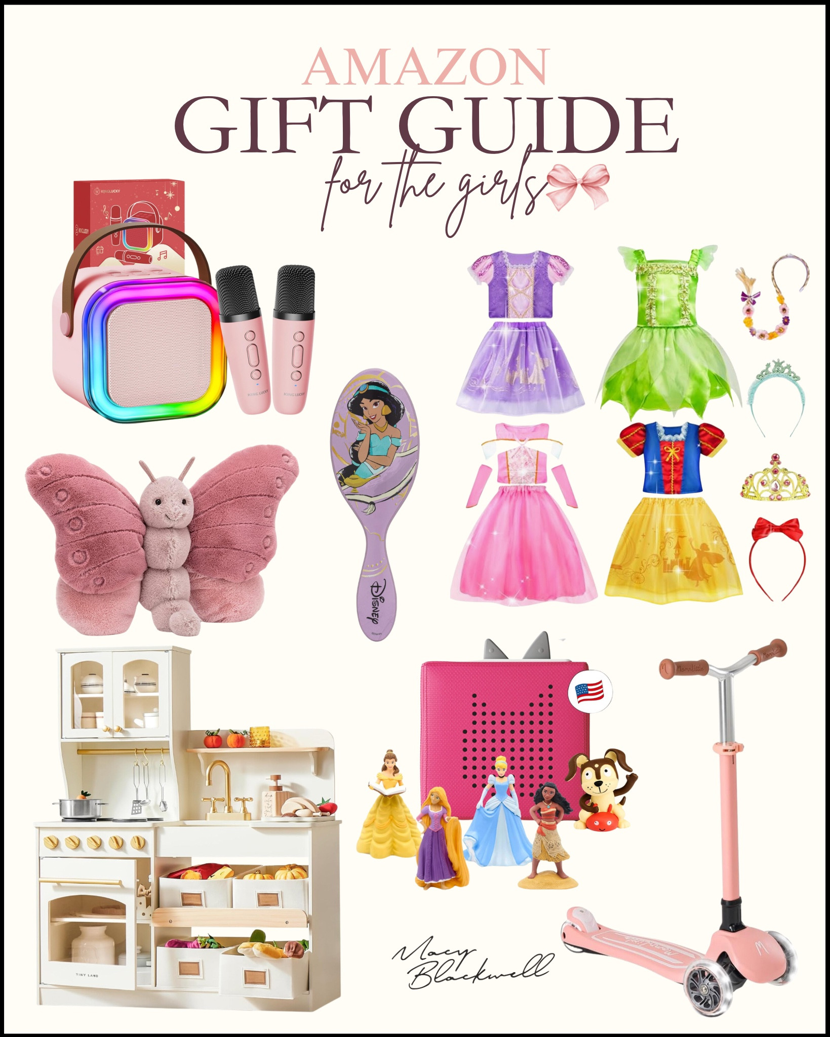 Girls gift guide
Christmas gift ideas for toddler girl 
Girls Christmas ideas 
Dress up
Disney princess 
Tonie box 
Kitchen 
Scooter
Jellycat 
Stuffed animals
Gift guide for her 

#LTKHoliday #LTKGiftGuide #LTKKids