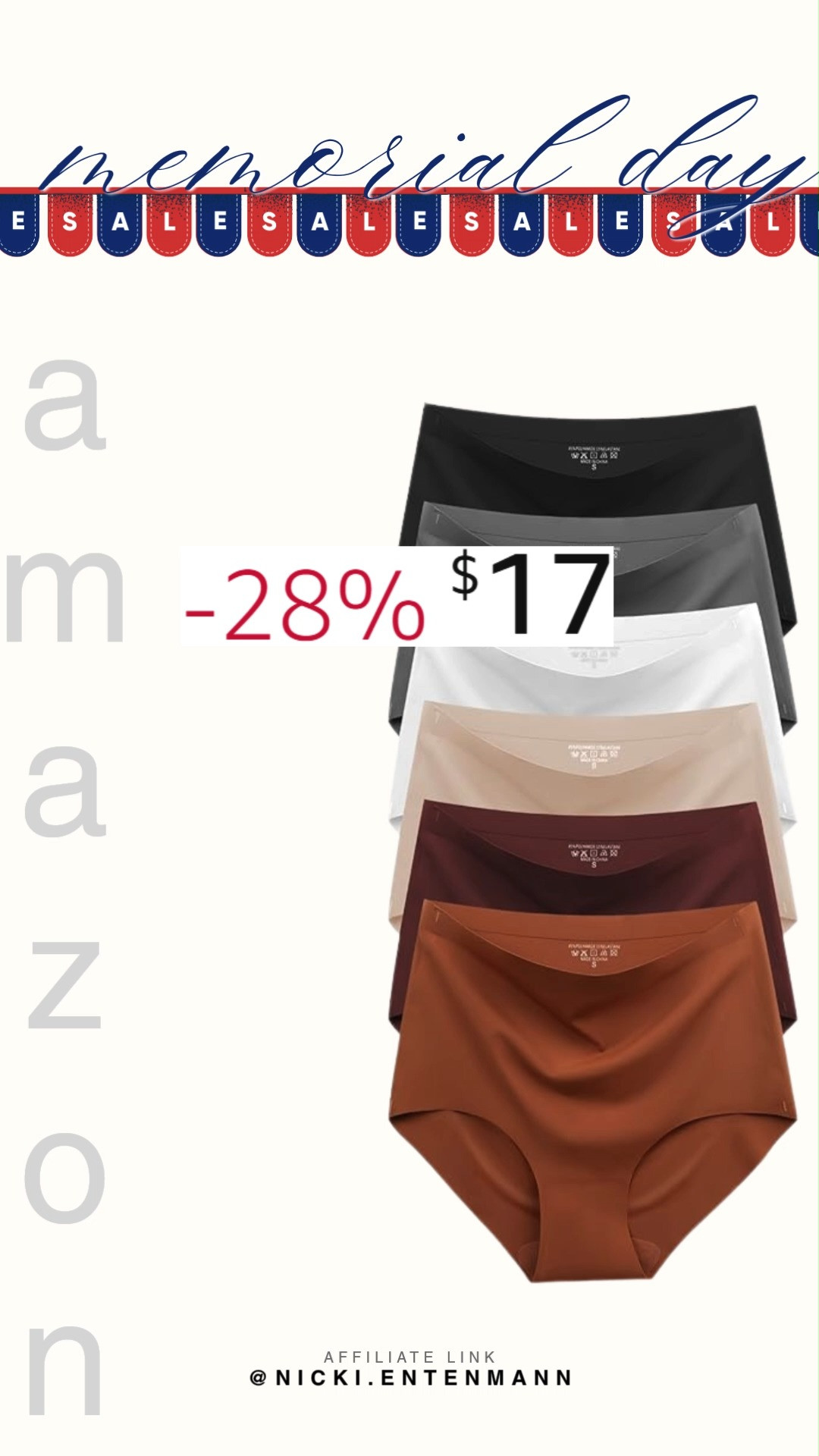 Underwear Seamless High Waisted Briefs bring silky stretch, breathable comfort, and full coverage with a no show fit. Perfect for everyday wear, they keep style and ease beautifully balanced. 🌸✨👙  

#seamlessunderwear #highwaistedbriefs #ladiespanties #fullcoverage #breathablefabric #silkycomfort #womensfashion #underwearstyle #casualwear #fashionfinds 

 #LTKootd #LTKSaleAlert #LTKBeauty