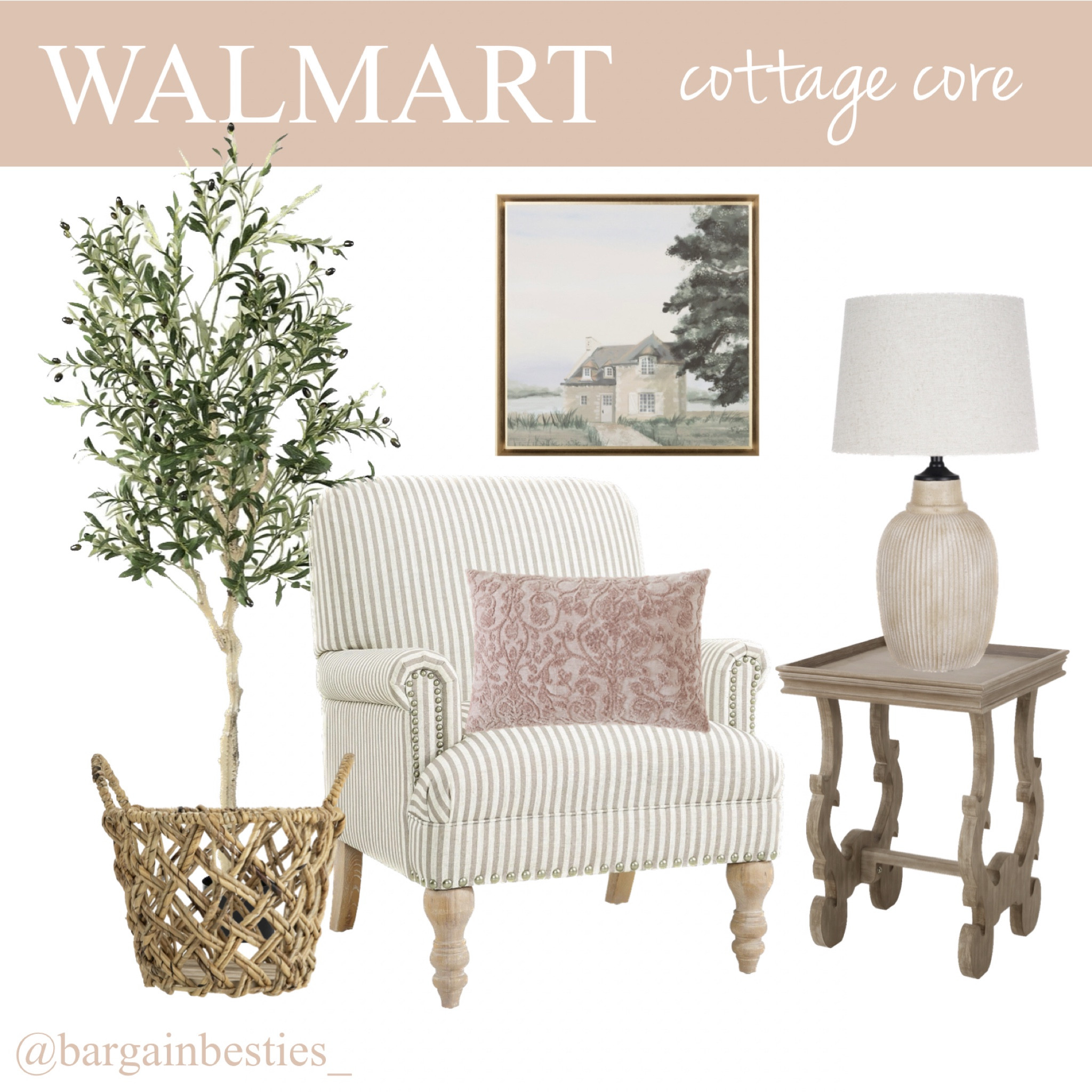 How CUTE is all of this cottage code neutral home decor from Walmart?!

#LTKhome #LTKFind #LTKitbag