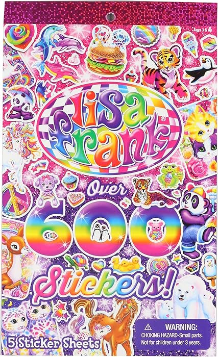 Lisa Frank Over 600 Stickers (Original Version) | Amazon (US)