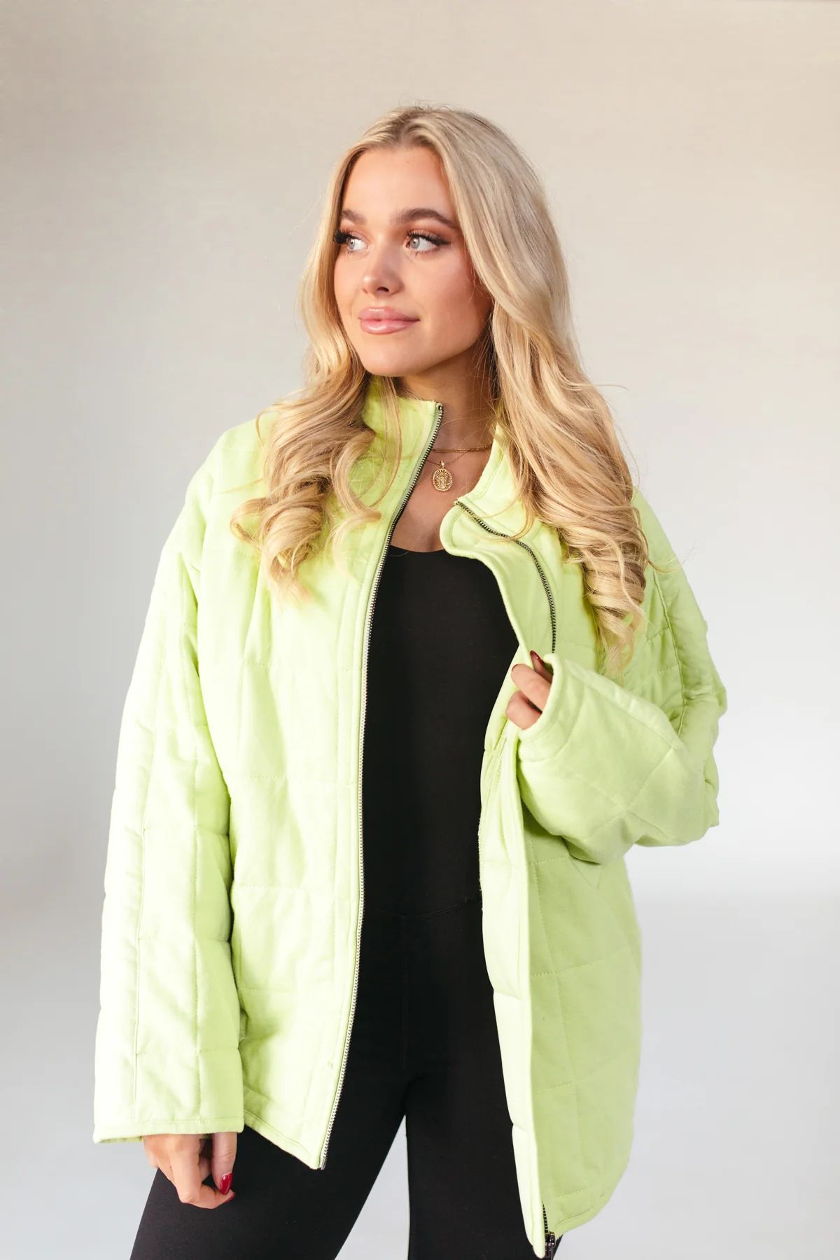 Drew Lime Jacket | The Post