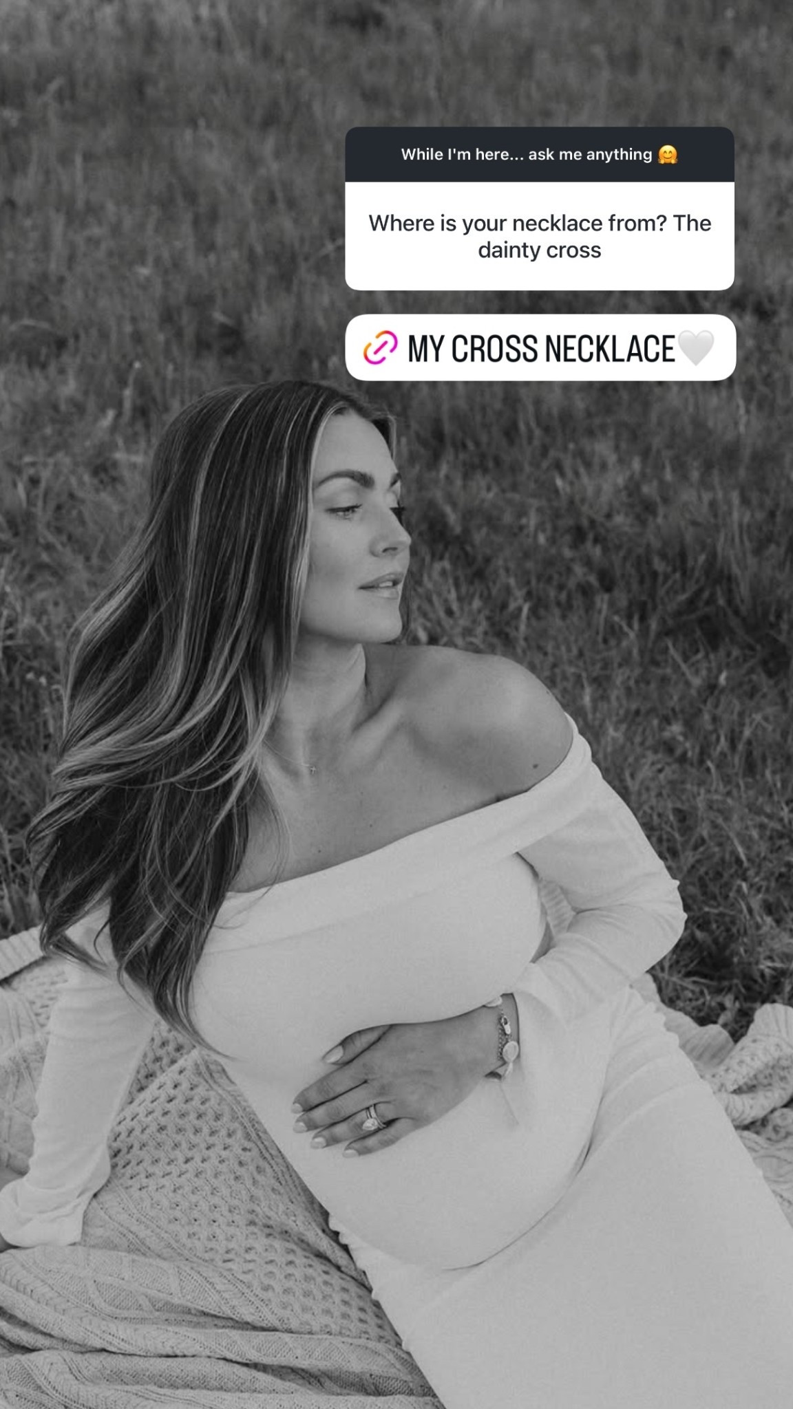 My cross necklace 🤍

#LTKootd #LTKgrwm #LTKmomlife