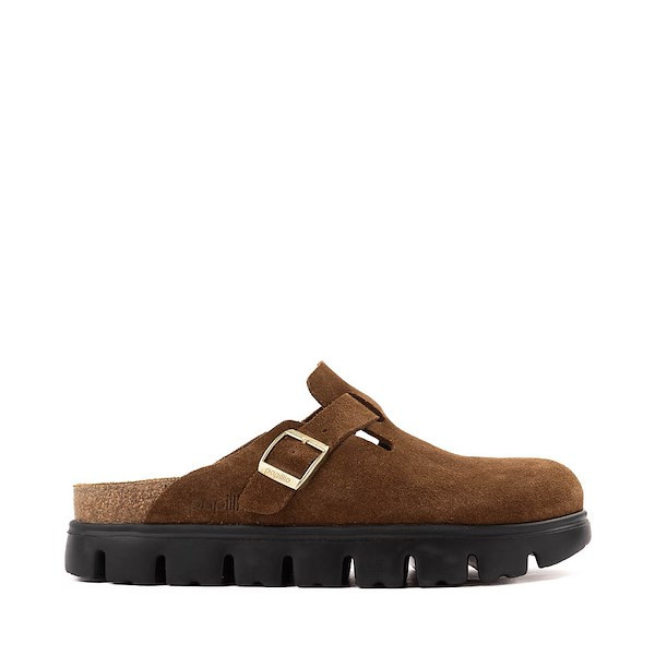 Womens Papillio by Birkenstock® Boston Chunky Sandal - Dark Tea | Journeys