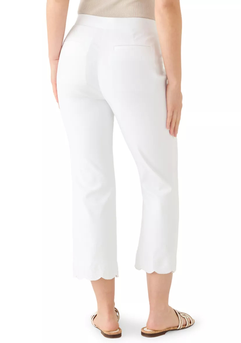 Petite Millennium Pants with Eyelet Hem | Belk