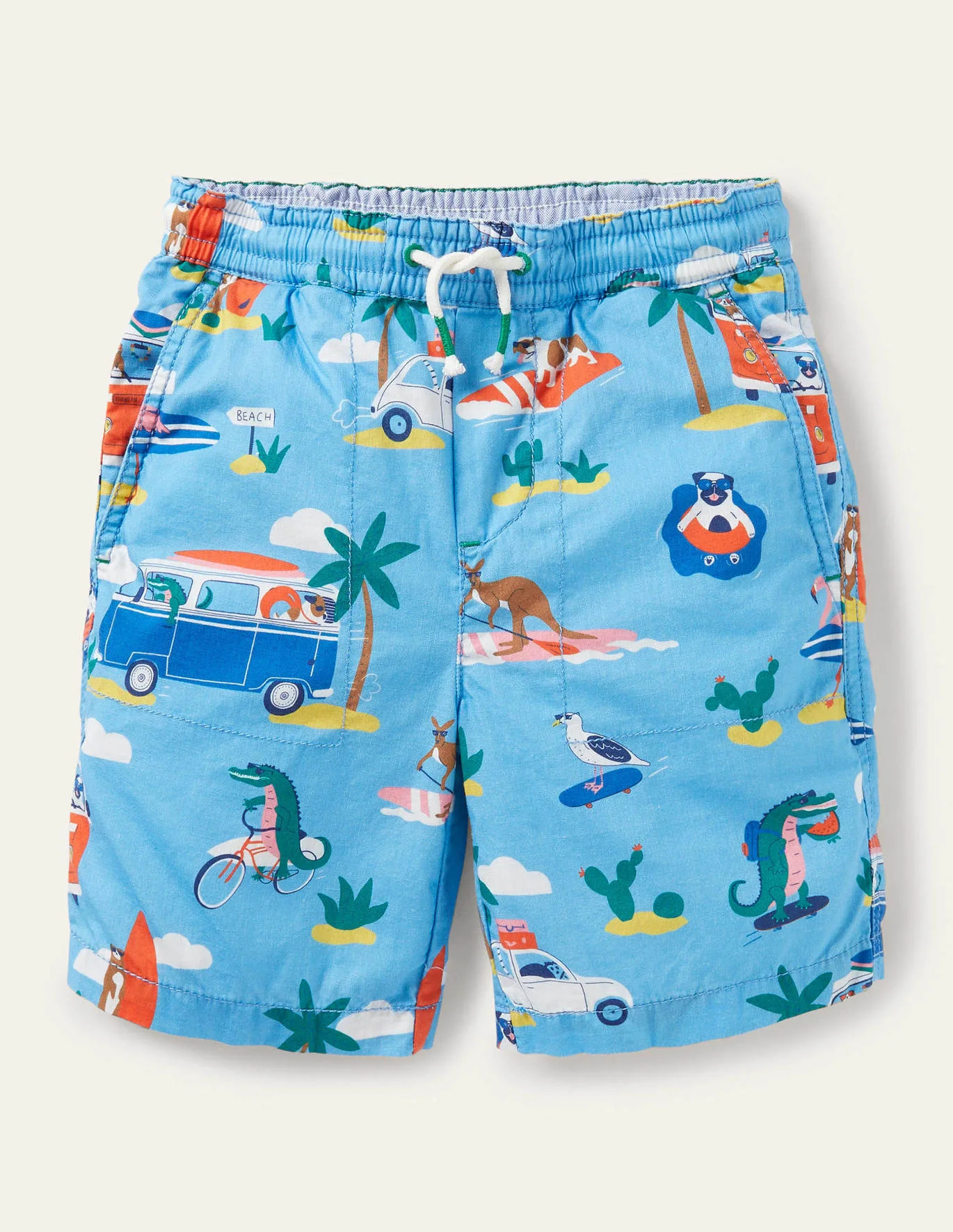 Pull-on Drawstring Shorts | Boden (US)