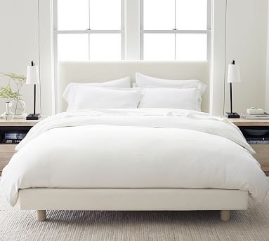 Cayman Upholstered Bed | Pottery Barn (US)