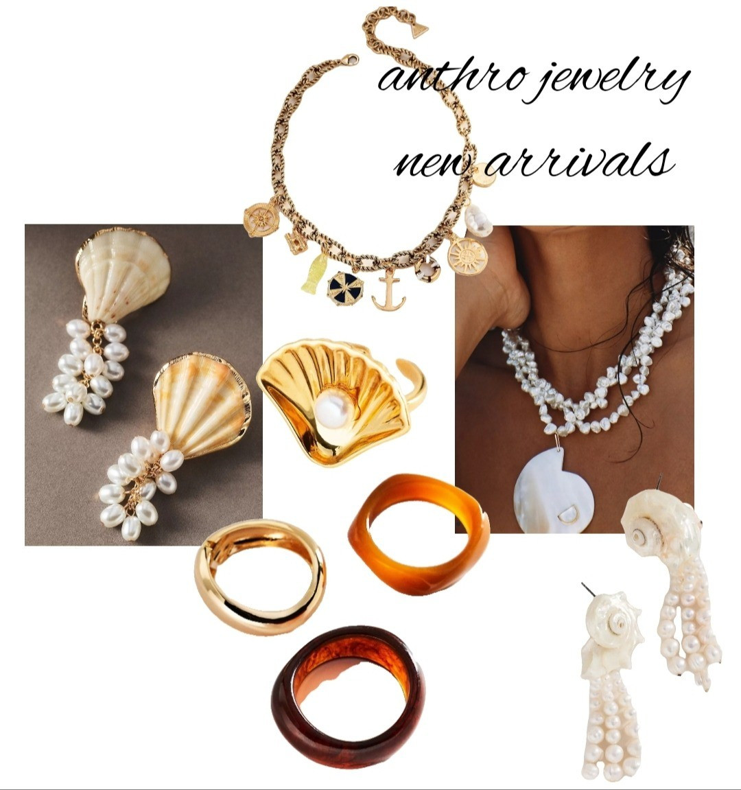 Anthropologie new arrivals jewelry 

#LTKSeasonal #LTKootd