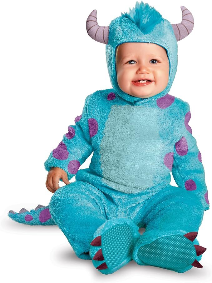 Disney Baby-Boys Disney Pixar Monsters University Sulley Classic Infant Costume | Amazon (US)