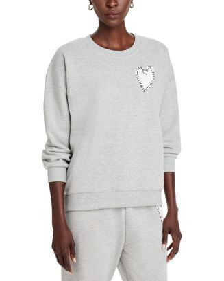 Crewneck Heart Patch Sweatshirt - Exclusive | Bloomingdale's (US)