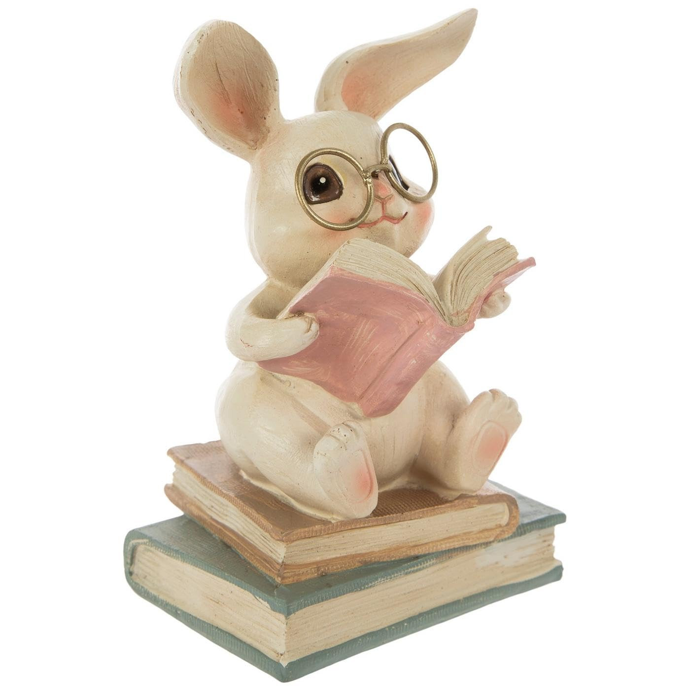 Hobby Lobby Animal Figurines with Glasses, Table Decor, Shelf Decor, Baby Shower Decor (Rabbit Si... | Amazon (US)