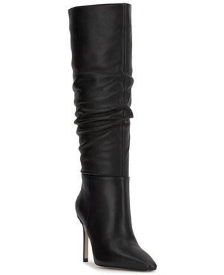 Women's Ohena Tall Stiletto Slouchy Boots | Macy's