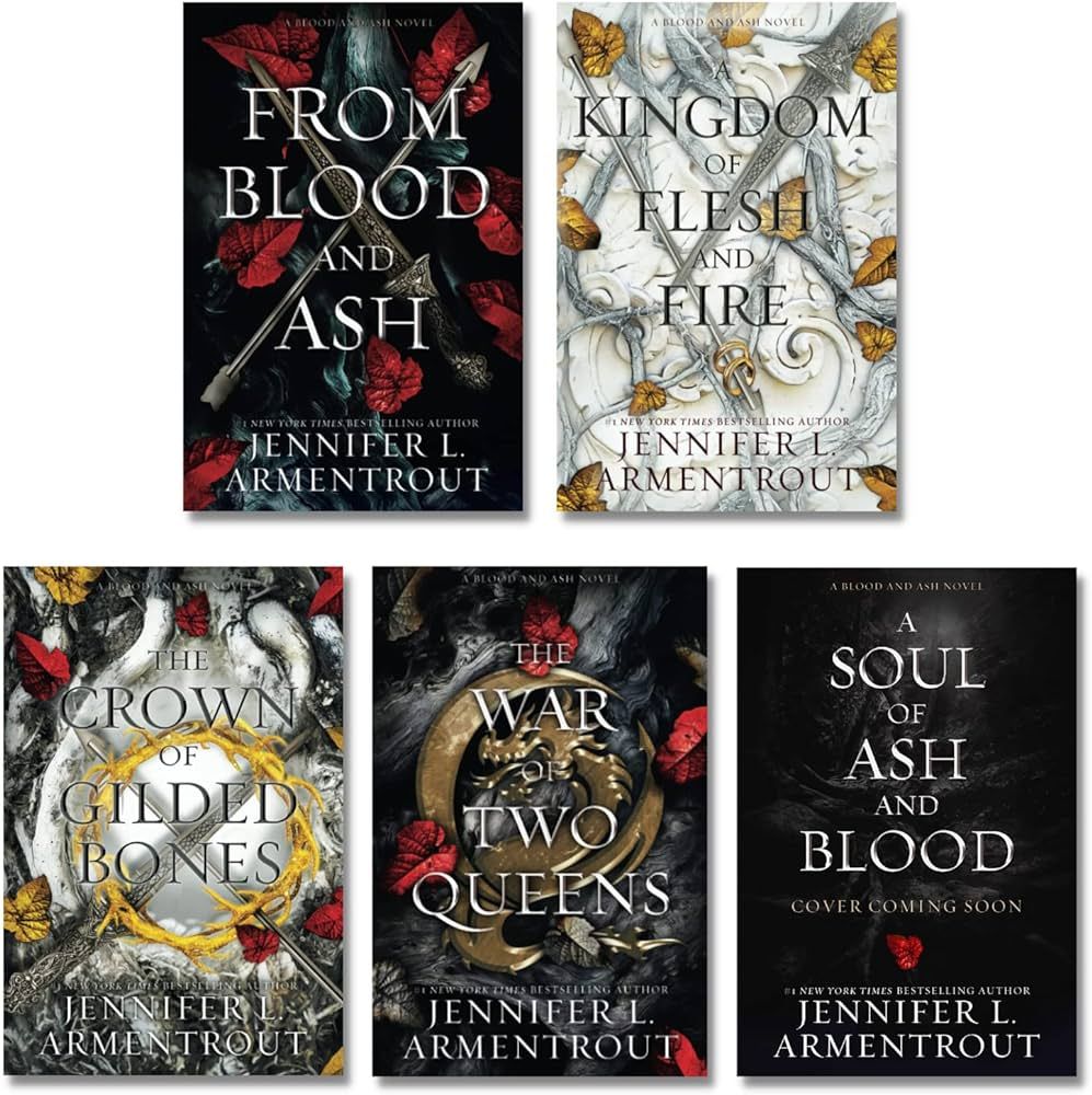 Blood and Ash Complete Series Collection Set, Books 1-5. From Blood and Ash, A Kingdom of Flesh a... | Amazon (US)