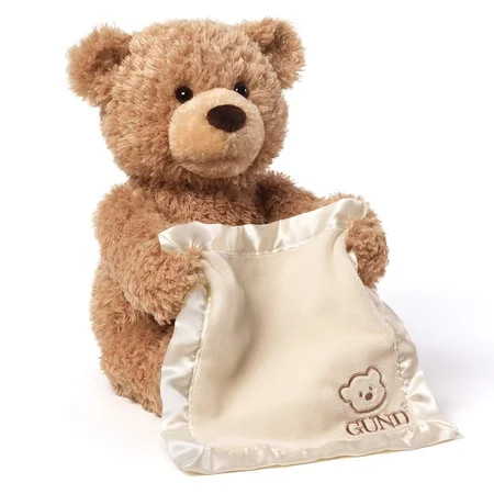 GUND Peek-A-Boo Teddy Bear Animated Stuffed Animal Plush, 11.5" - Walmart.com | Walmart (US)