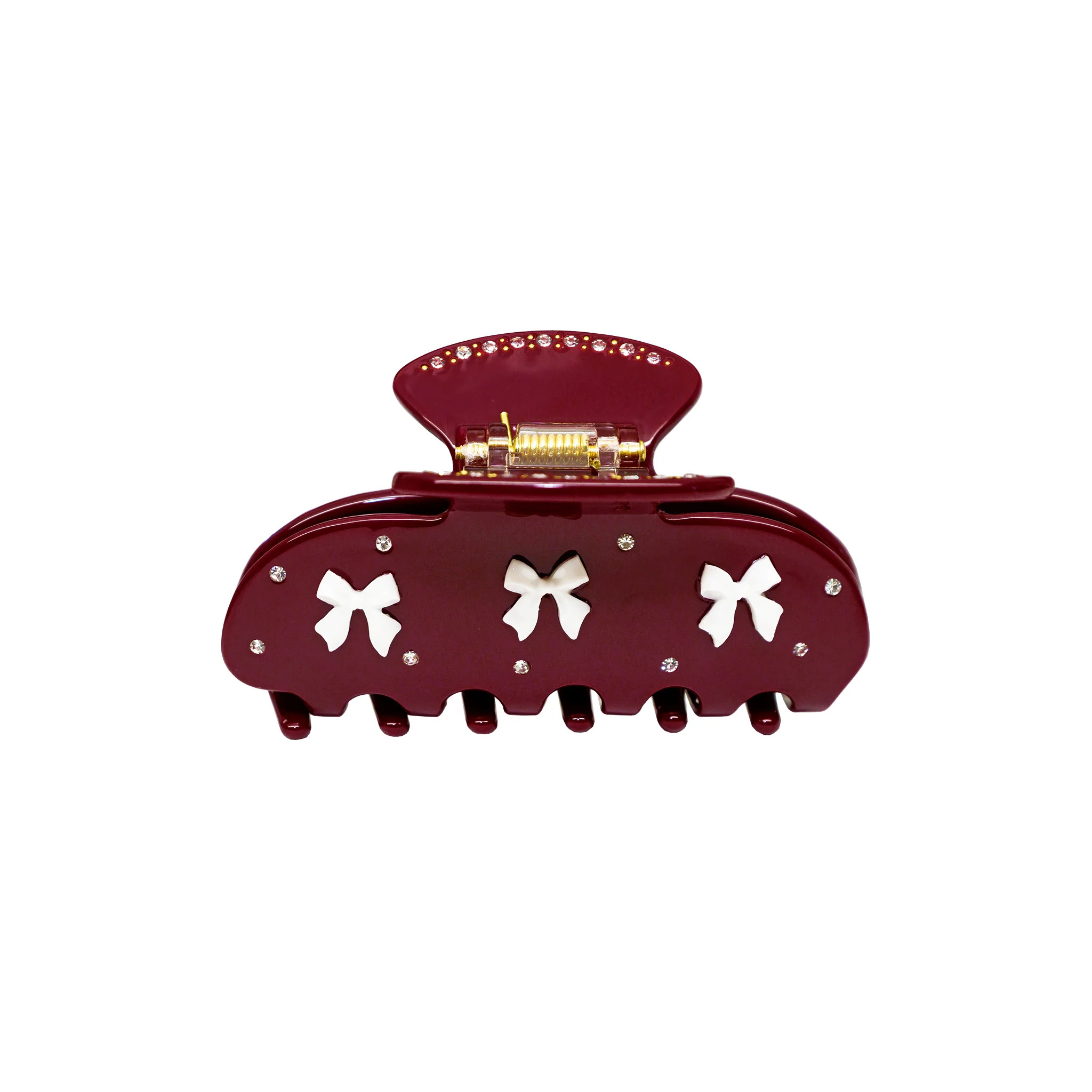 Sweetheart Clip in Bordeaux Prima Donna | Emi Jay