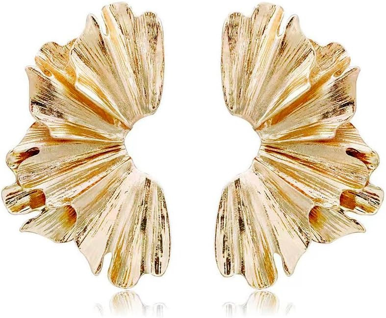 Irregular WaterDrop Earrings, Melted Liquid Irregular Stainless Steel Earrings, Embrace Minimalis... | Amazon (US)