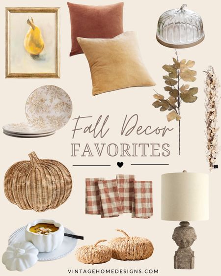 So many great fall decor finds.

Velvet throw pillows, pumpkin dishes, woven pumpkin plate chargers, napkins, fall garlands, etc.

#LTKSeasonal #LTKhome #LTKunder100