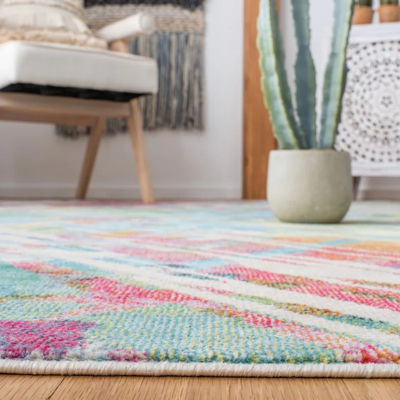 Ofrath Performance Multicolor Rug | Wayfair North America