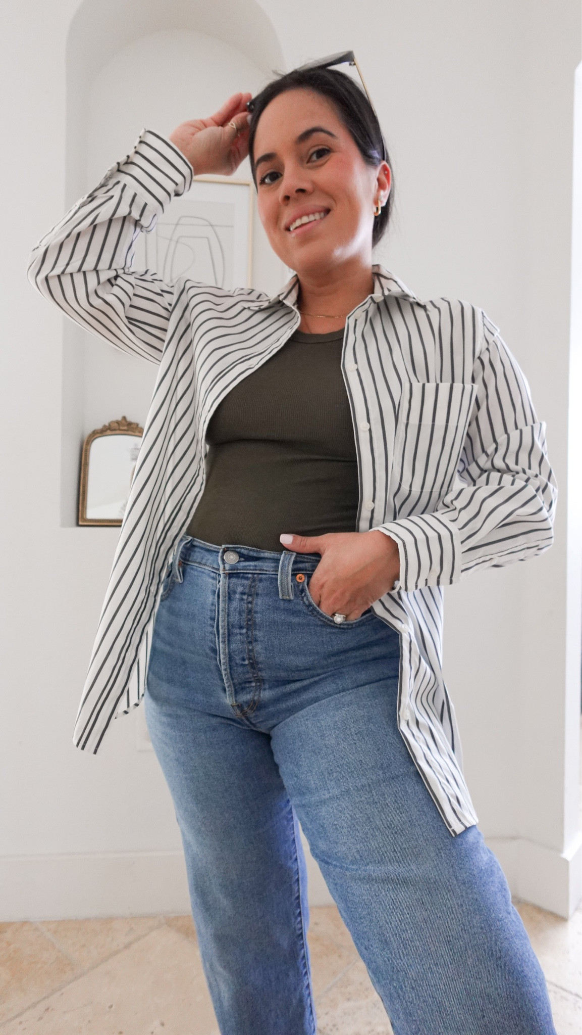 🎯target button down, XS 


Casual fall outfit 

Button down | striped button down | fall top | tank top

#LTKFindsUnder50 #LTKStyleTip #LTKSaleAlert