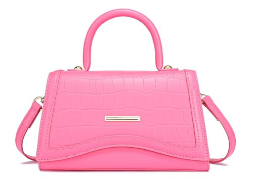 JHVYF small handbag for women Small Classy Crossbody Purse mini purse Satchels bag Pink | Amazon (US)