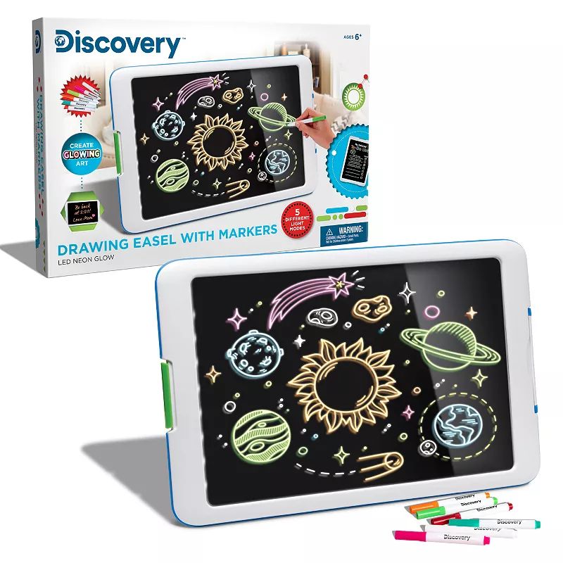 Discovery Drawing Easel with Markers | Kohl's