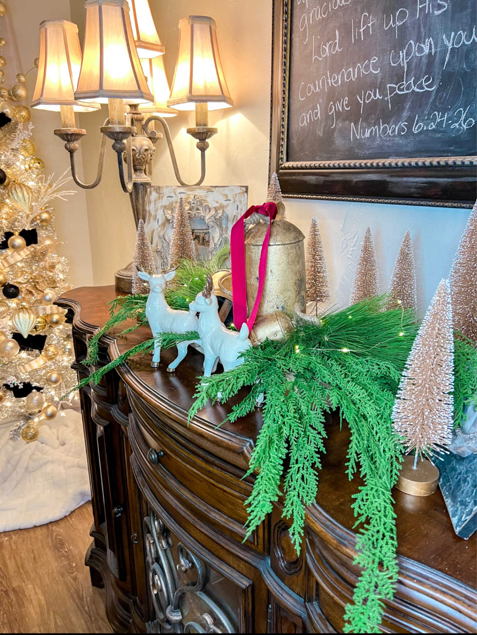 Christmas buffet decor  

#LTKhome #LTKHoliday #LTKSeasonal