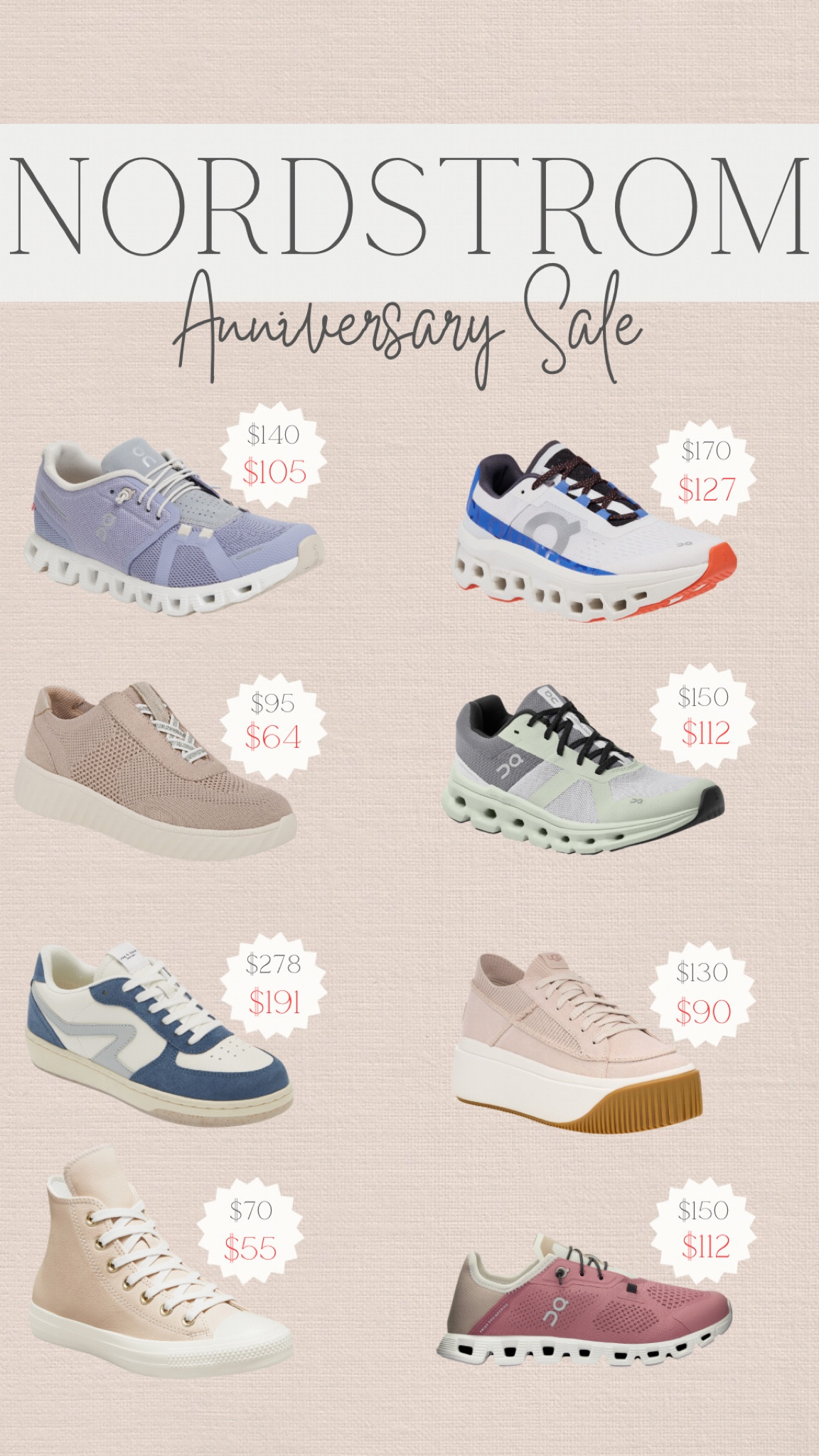 Nordstrom anniversary sale athletic shoes

#LTKSaleAlert #LTKxNSale #LTKActive
