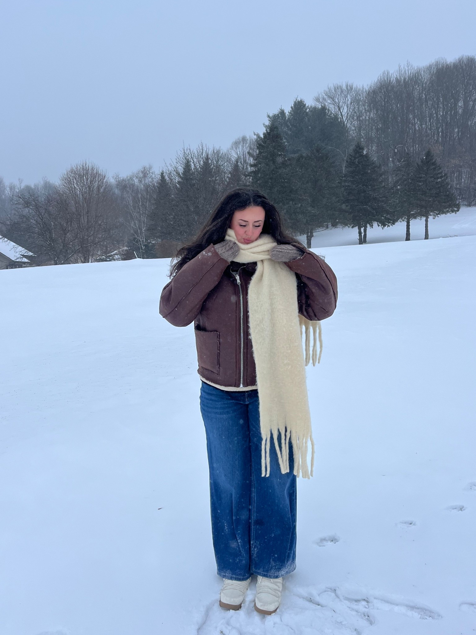 Cozy winter snow day outfit ❄️☕️✨

#LTKSeasonal #LTKootd #LTKdayinmylife