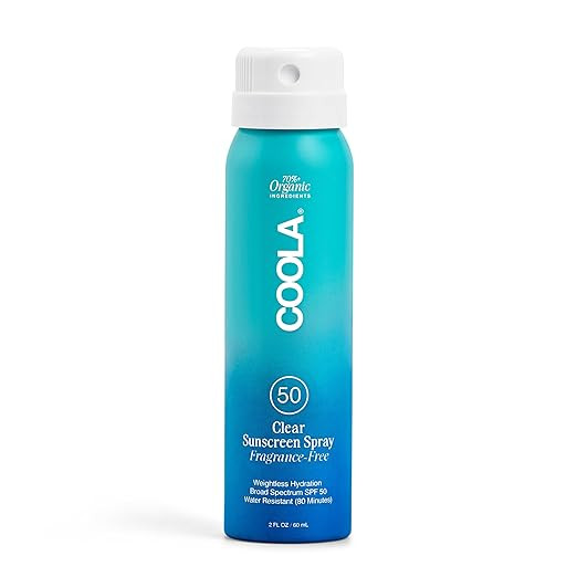 COOLA Organic Sunscreen SPF 50 Sunblock Spray, Dermatologist Tested Skin Care for Daily Protectio... | Amazon (US)
