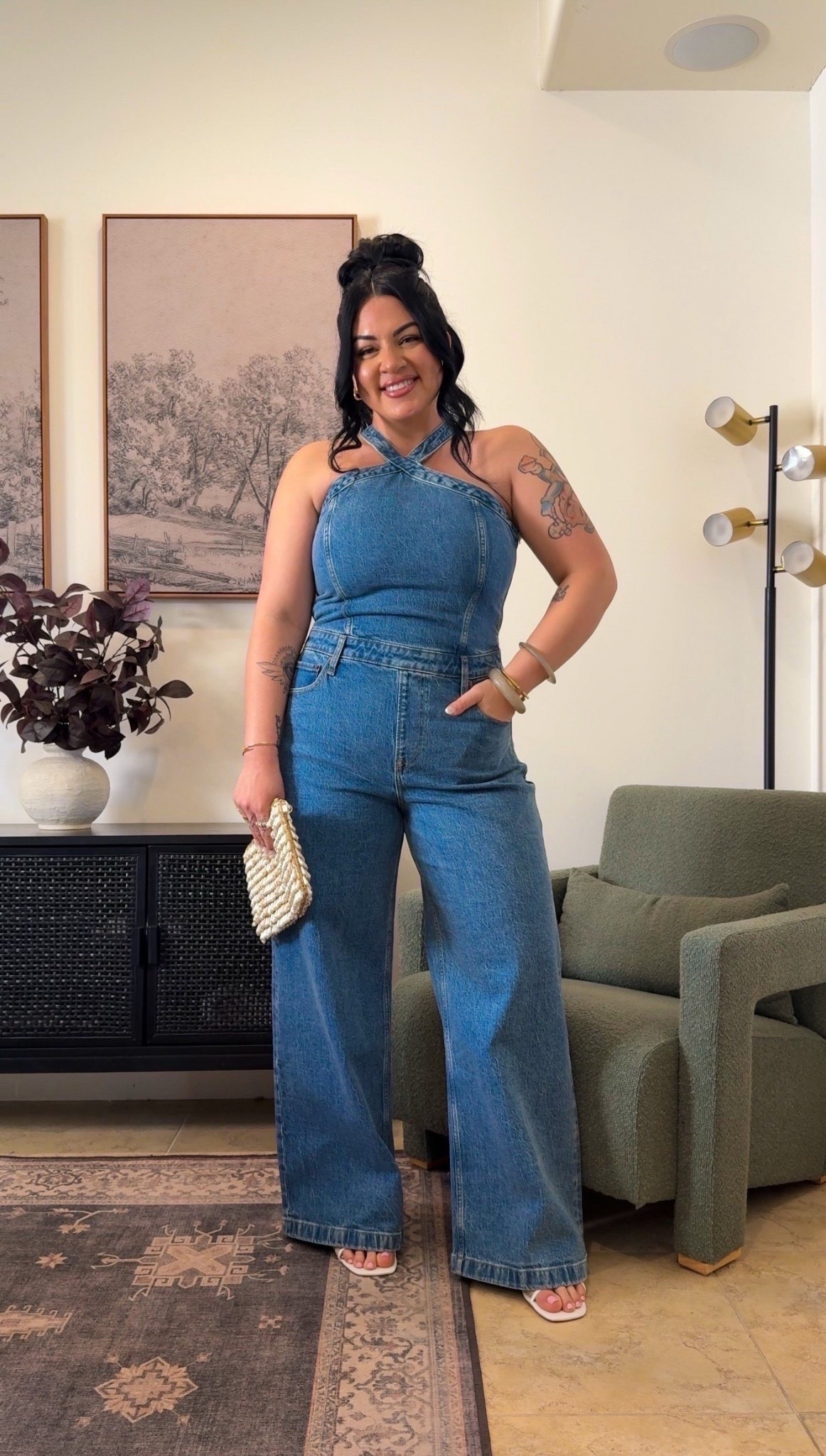 my @abercrombie denim jumpsuit is a perfect summer to fall staple piece. i’m wearing size large

#LTKootd #LTKSeasonal #LTKMidsize