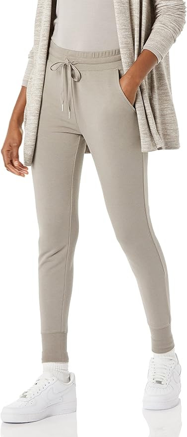 Daily Ritual Women's Terry Cotton and Modal Drawstring Jogger Pant | Amazon (US)