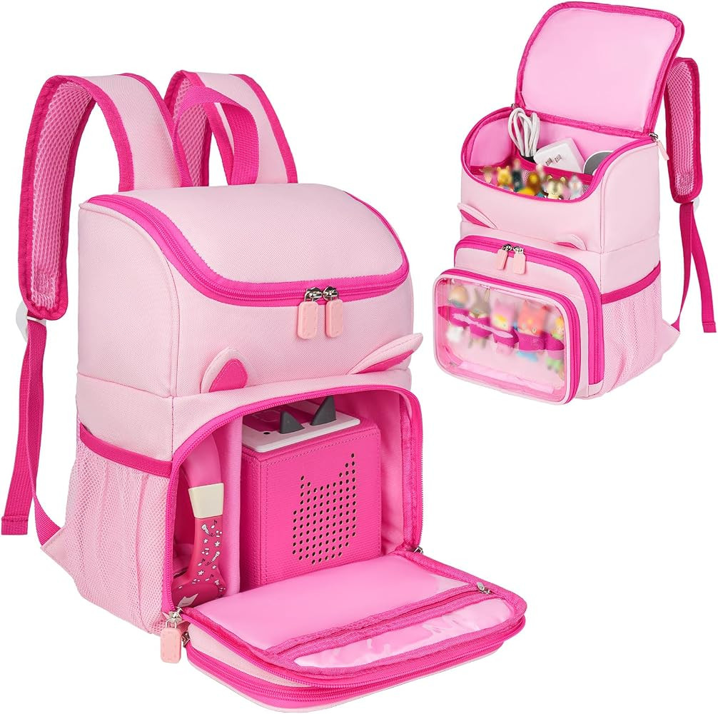 Carrying Backpack Compatible with Toniebox 2 & 1 Starter Set, Travel Storage Bag Fits for Tonies ... | Amazon (US)
