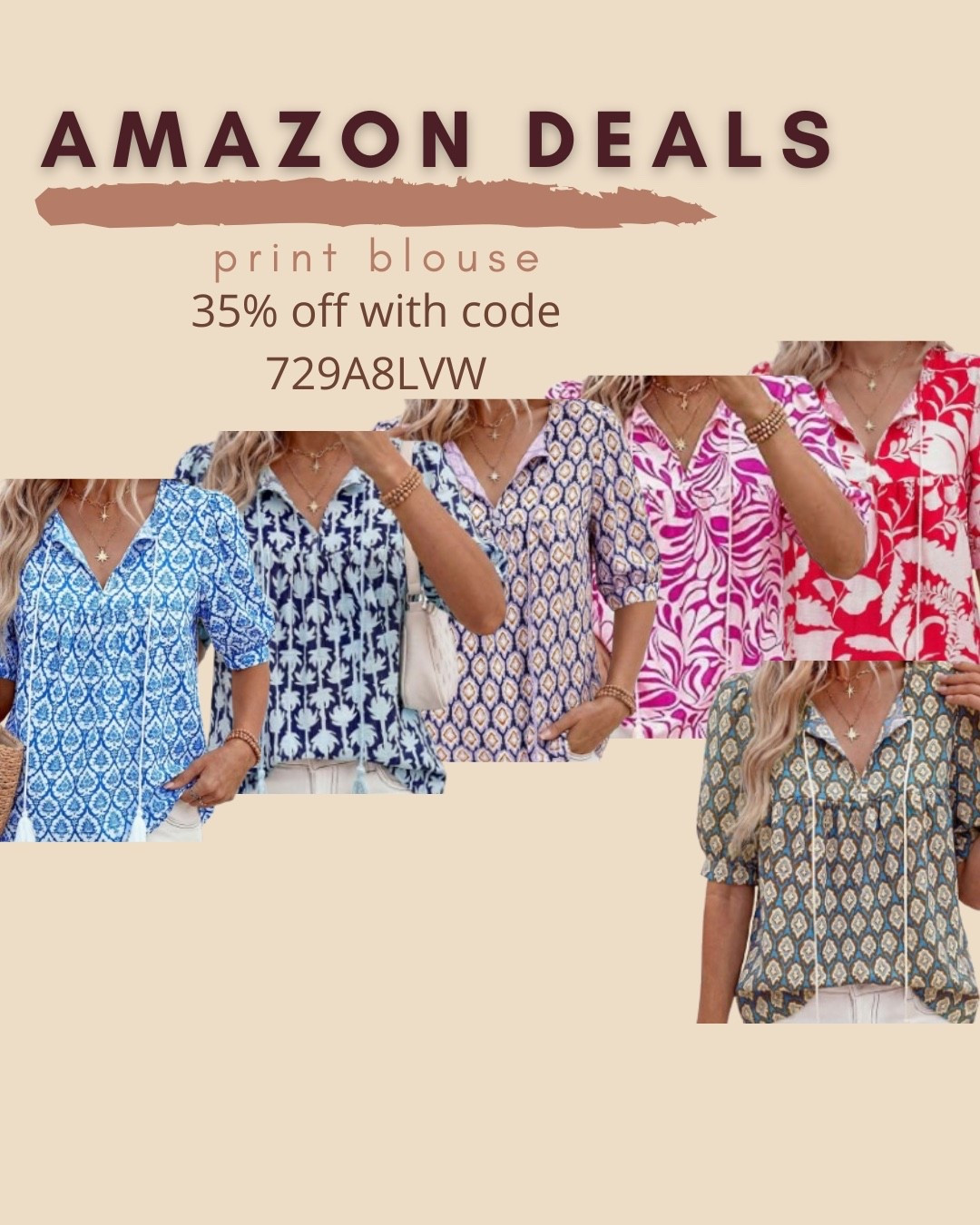 $22 ends 5/3

Amazon fashion
Amazon deals
Print blouse


#LTKSaleAlert